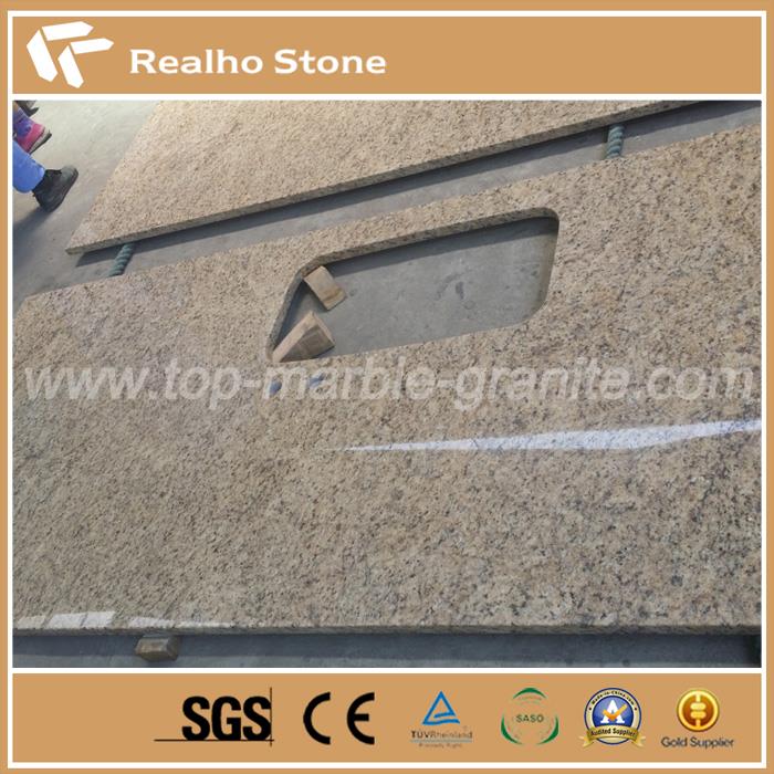 Giallo Ornemental Projekt Custom Granit Countertops i kupaonica Counter Tops Giallo Ornemental Project Custom Granite Countertops and Bathroom Counter Tops-主图.jpg