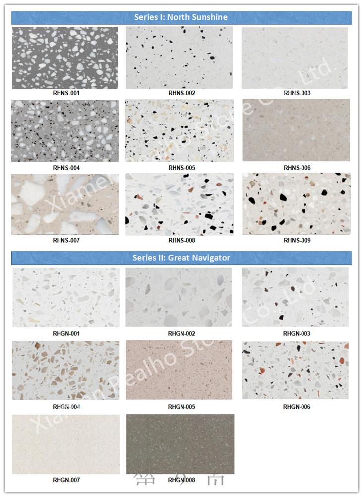 color of terrazzo stone