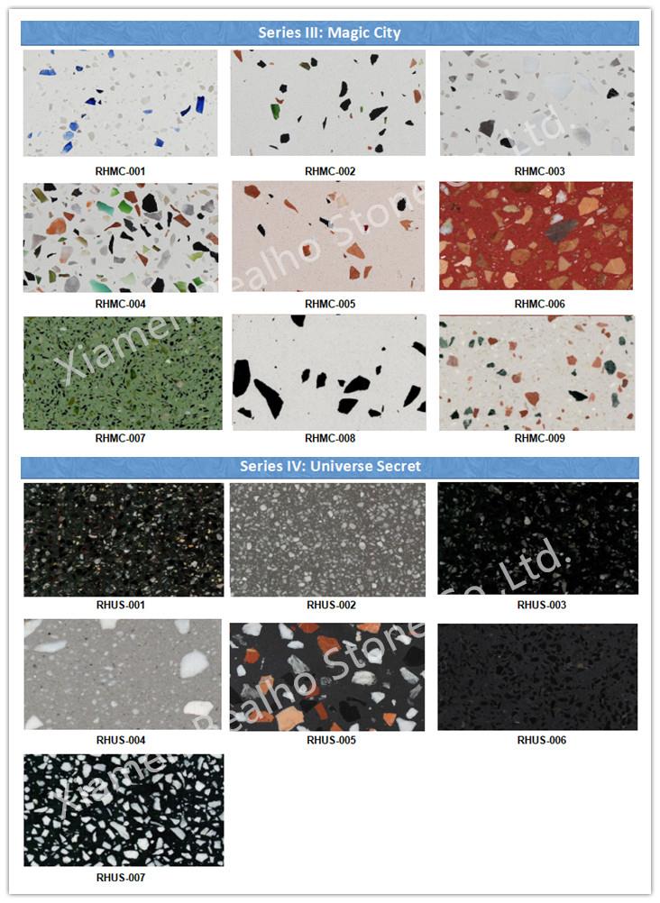 color selection of Terrazzo Stone