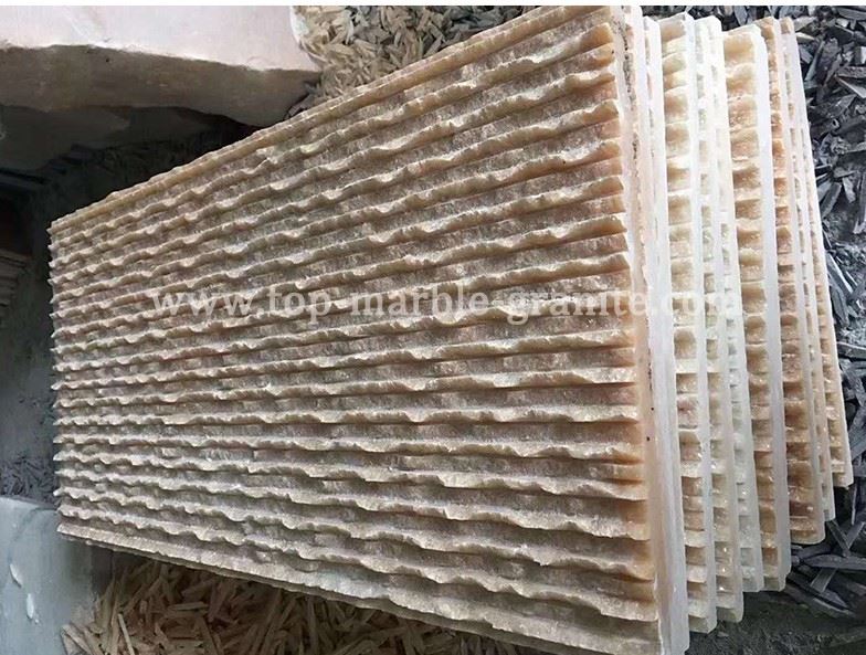 marble with water wave finish