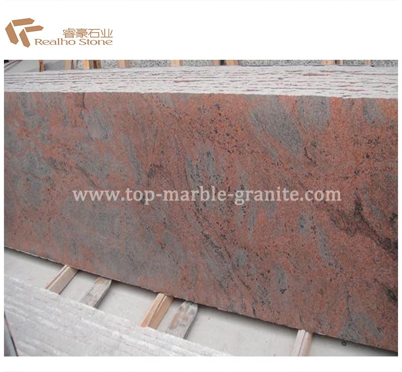 Multicolor Red Granite Slabs