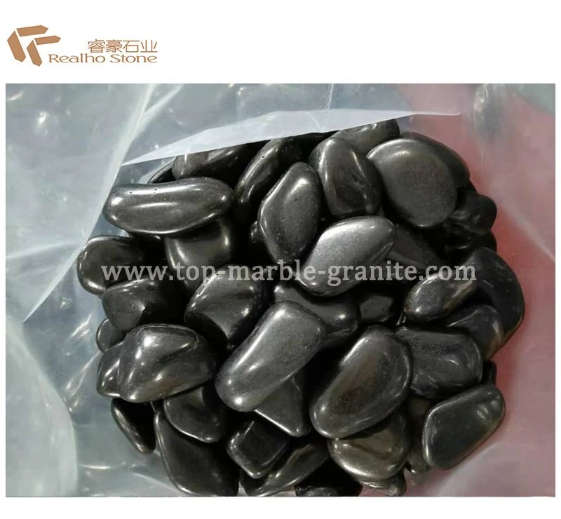 black pebble stone