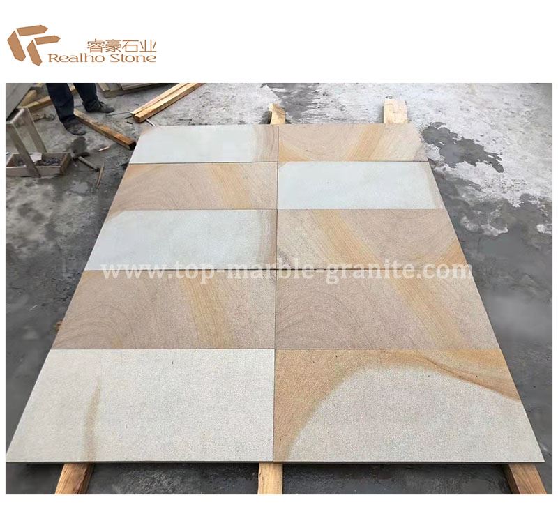 yellow granite floor tile
