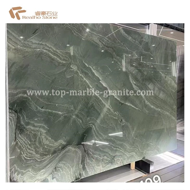 Brazil Dragon Ita Zeleni kvarcit za pozadine Countertops