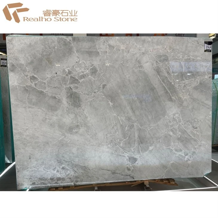 Fish Belly Grey Marble-Grey Marble Slab For Countertop Island Top Floor Tile Wall Cladding factory