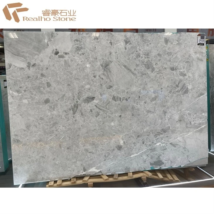 Fish Belly Grey Marble-Grey Marble Slab For Countertop Island Top Floor Tile Wall Cladding high quality