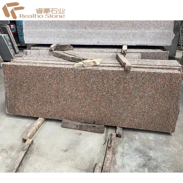 Granite Red G651 HT Red Granite Bushhammed Flamed Polated Finish