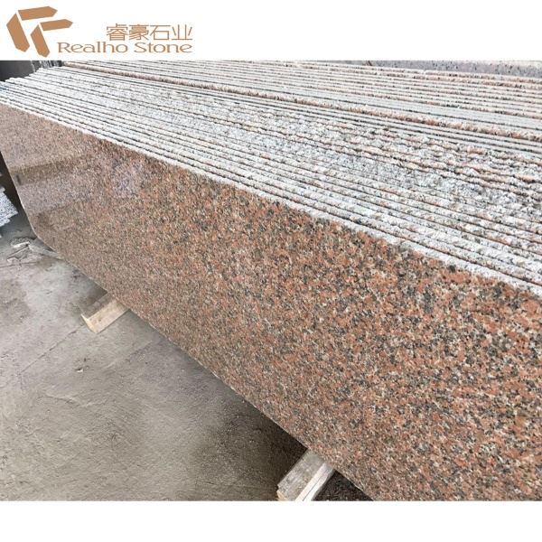chinese red granite curbstone
