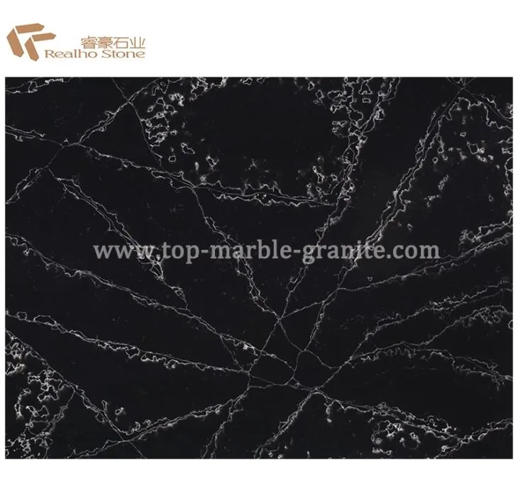 Black Quartz for Kitchen Tops