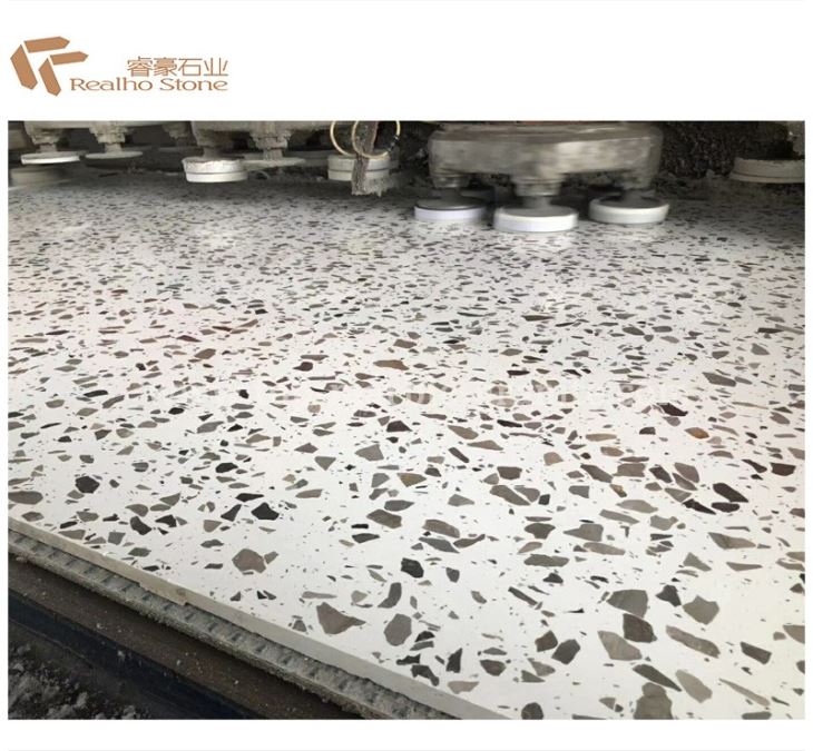 Customized Mixed Color Terrazzo Slabs For Floorings