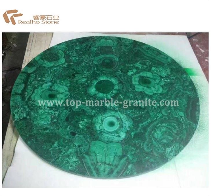 Green Stone Round Table