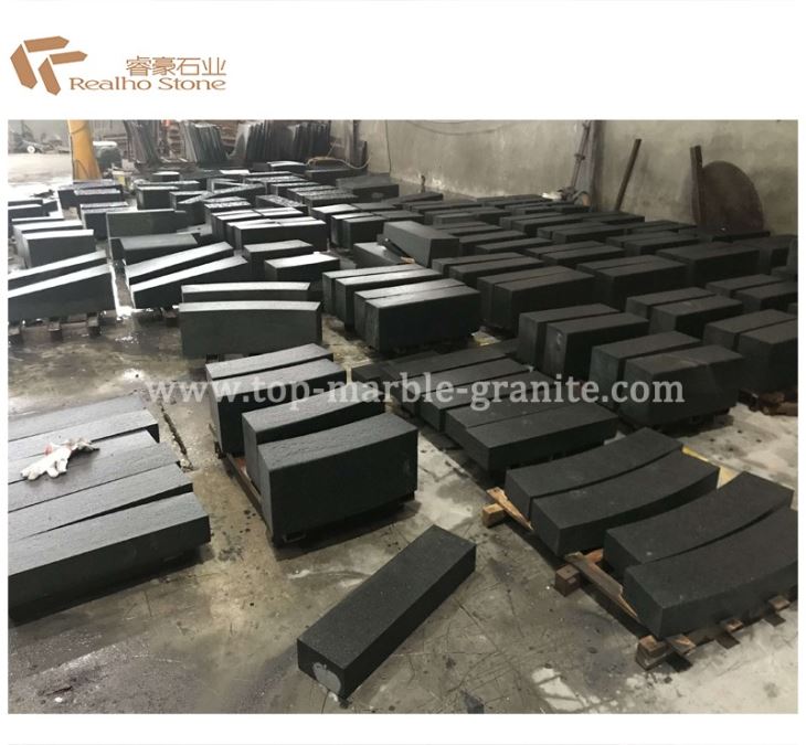 Mongolian Black Granite Blocks