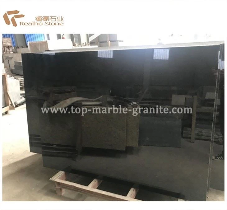 black granite patio slabs