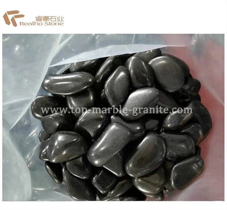 black pebble stone