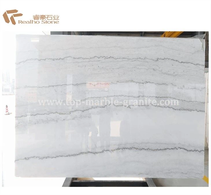 Guangxi White Marble Slab And Bookmatch