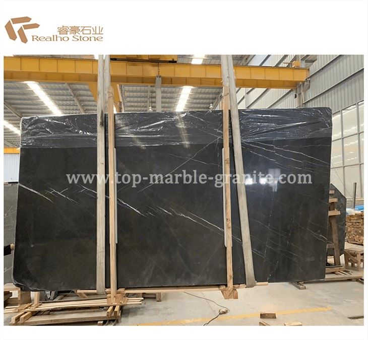 Bulgarian Grey Marble Slab Polished
