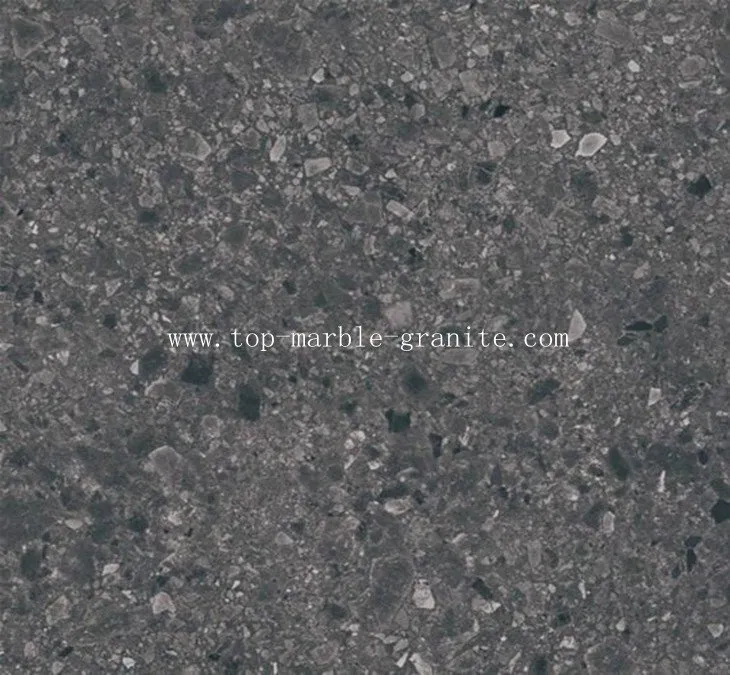 Dark Grey Terrazzo