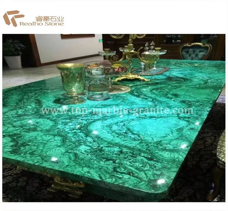 semi precious stone table