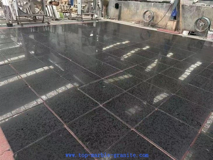 Terrazzo black color